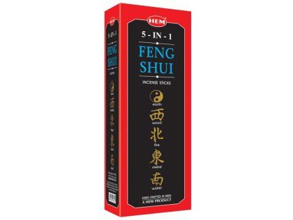 Vonné tyčinky - Feng Shui 5v1